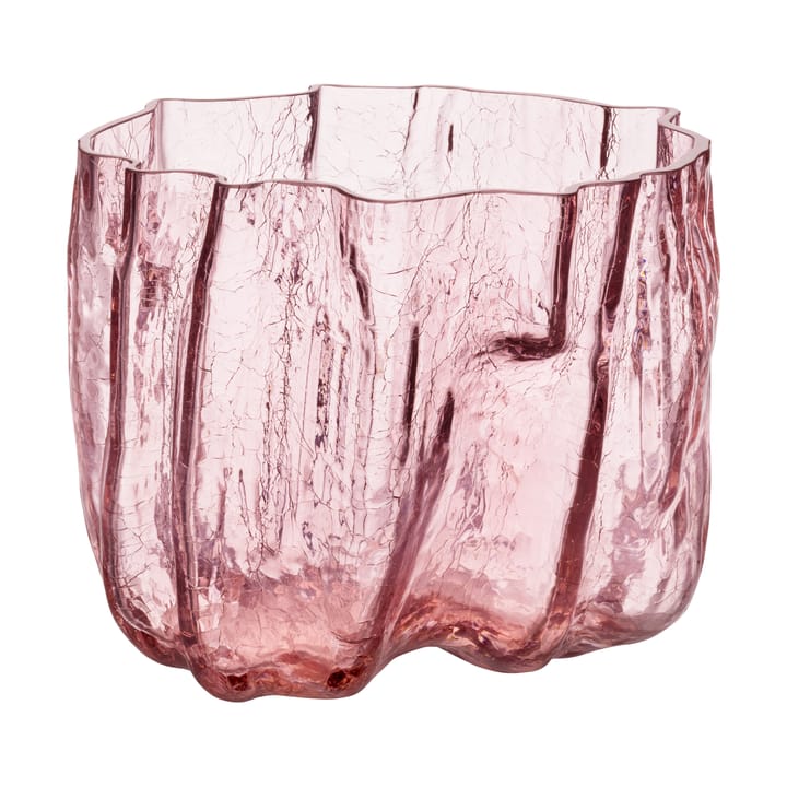 Crackle 花瓶 175 mm - Pink - Kosta Boda