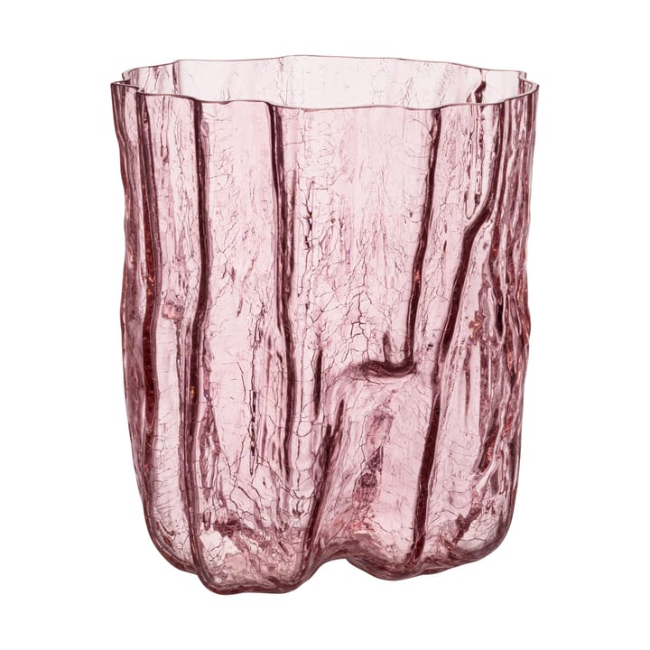 Crackle 花瓶 270 mm - Pink - Kosta Boda