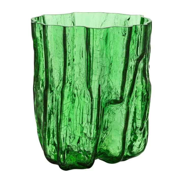Crackle 花瓶 270 mm - 绿色 - Kosta Boda
