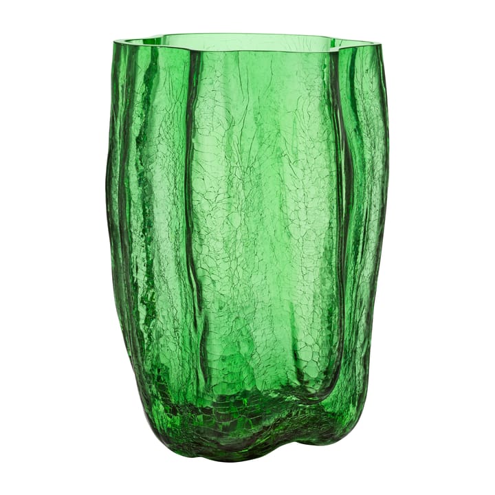 Crackle 花瓶 370 mm - 绿色 - Kosta Boda
