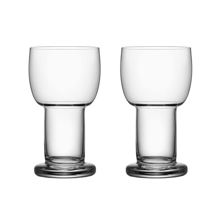 Picnic glass 32cl 两件套装 - Clear - Kosta Boda