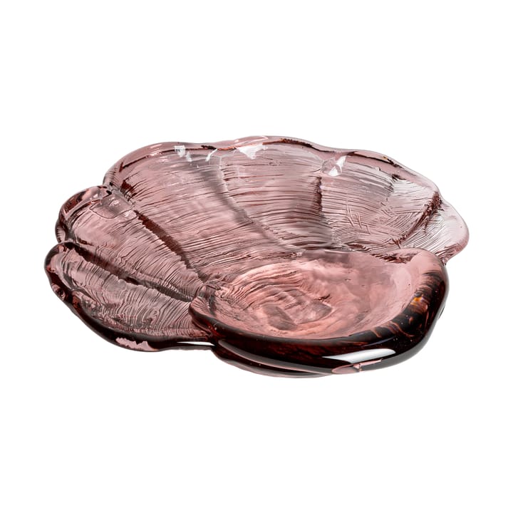 Venusmussla 玻璃 碟子 30x33 cm - Pink - Kosta Boda