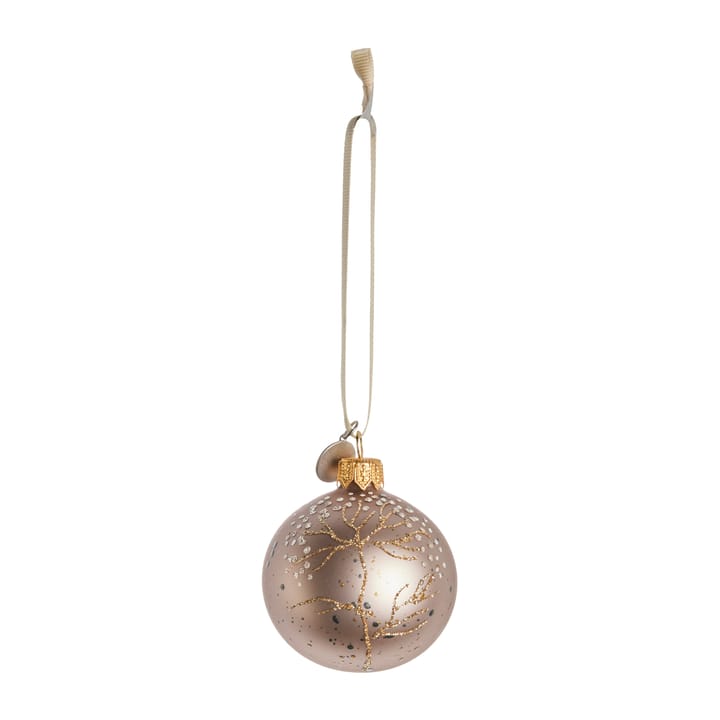 Cadelia bauble branch Ø6 cm - powder-light 金色 - Lene Bjerre