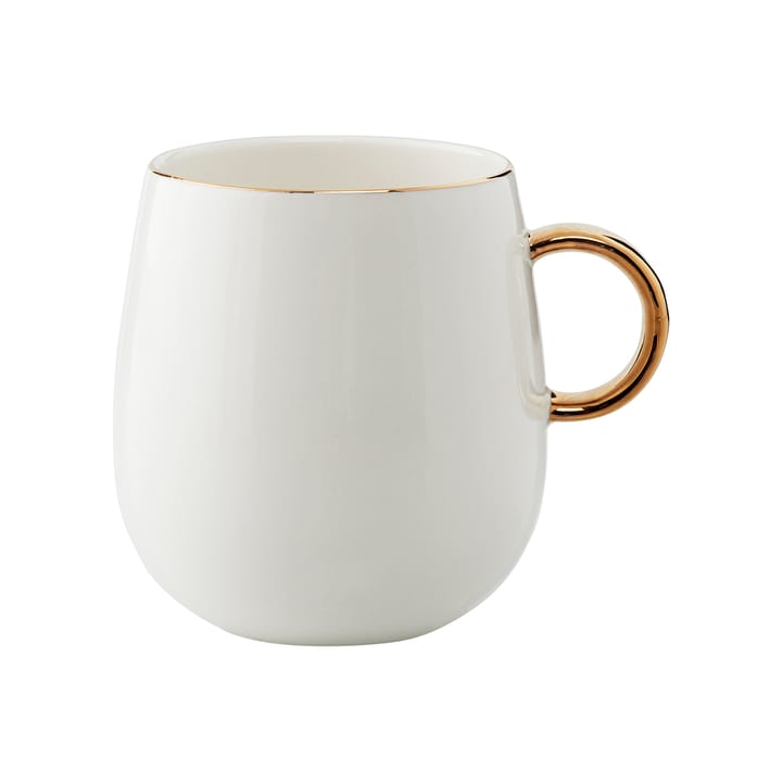 Clara 马克杯 with handle 27 cl - 白色-light gold - Lene Bjerre