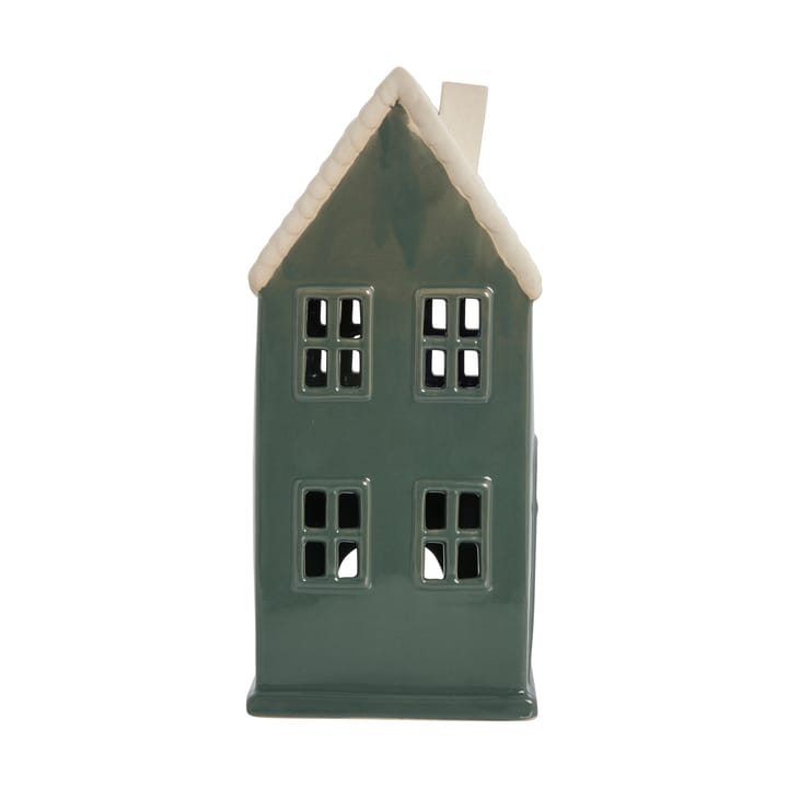 Hollia decorative house 29 cm - Dark green - Lene Bjerre