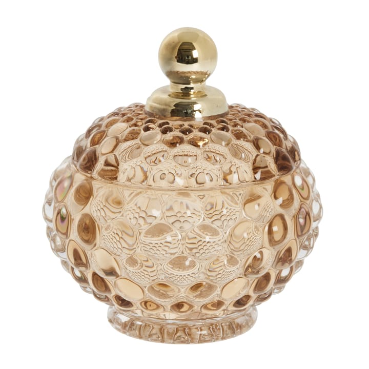 Miya storage jar with lid Ø10 cm - Golden 棕色 - Lene Bjerre