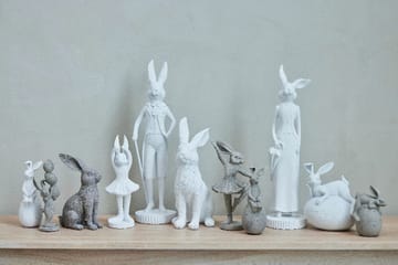 Semina figurin dancing hare 20 cm - 灰色 - Lene Bjerre