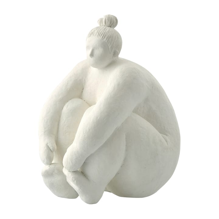 Serafina decoration sitting woman 24 cm - 白色 - Lene Bjerre