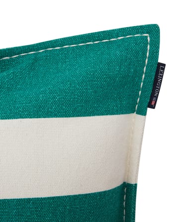 Blid Stripe Printed 枕头套 50x50 cm - Green-white - Lexington