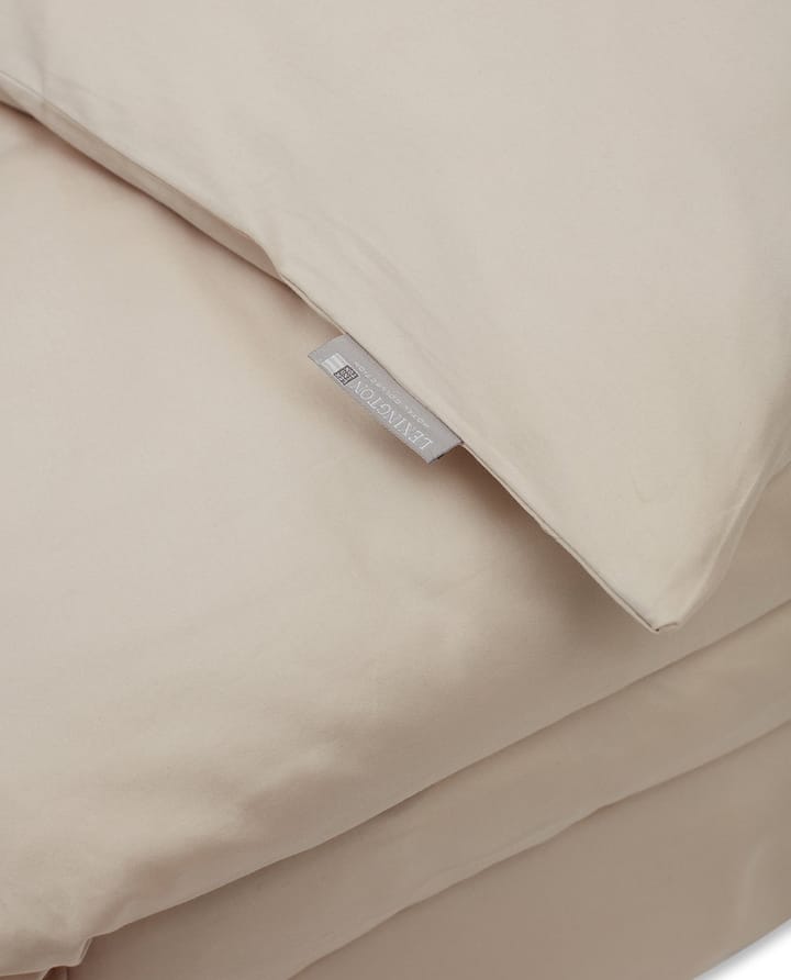 Hotel Cotton Sateen duvet cover 150x210 cm, Light 沙色 Lexington