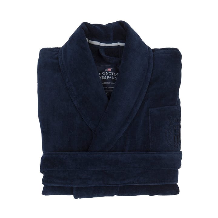 Hotel Velour 浴袍 XL - Dress Blue - Lexington