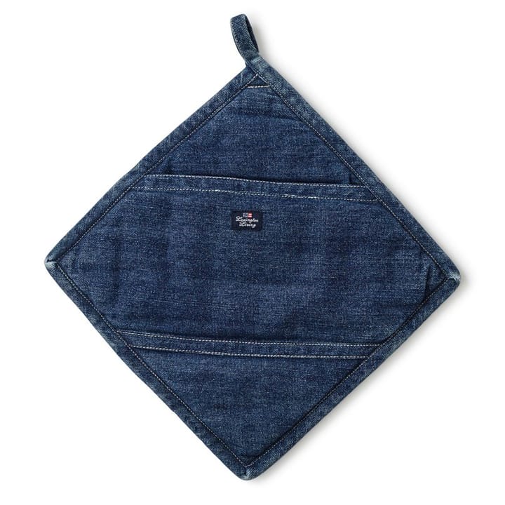 Icons Denim pot holder - denim 蓝色 - Lexington