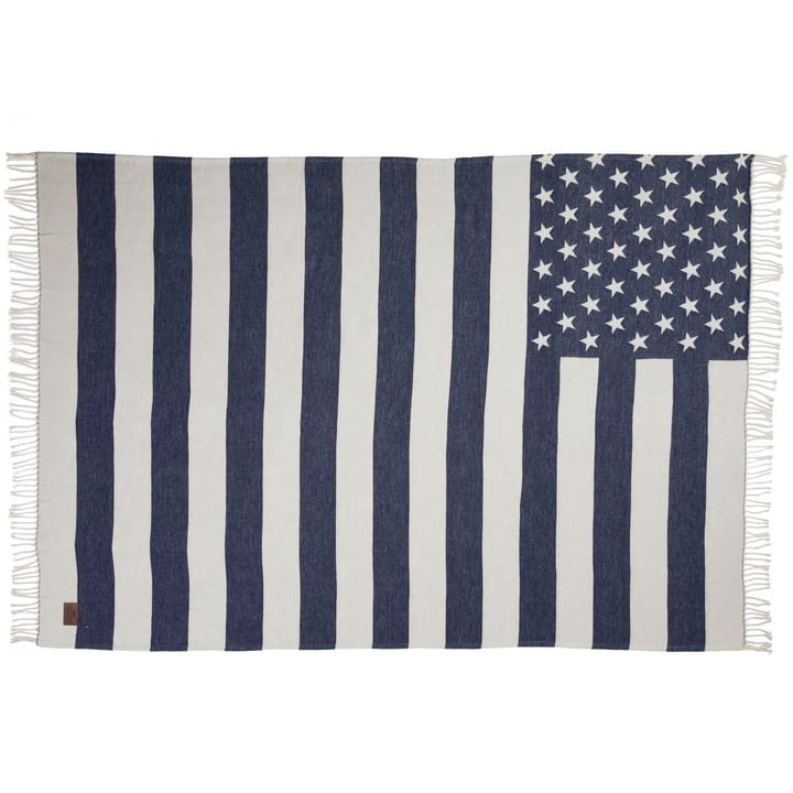 Icons Flag 毯子  130x170 cm - 白色-navy - Lexington