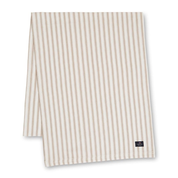 Icons Herringbone Striped runner 50x150 cm - 米色-白色 - Lexington