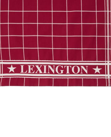 Lexington checked 厨房巾 50x70 cm - 红色-白色 - Lexington