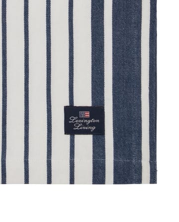 Striped Organic Cotton 桌布 150x250 cm - 藏青 - Lexington