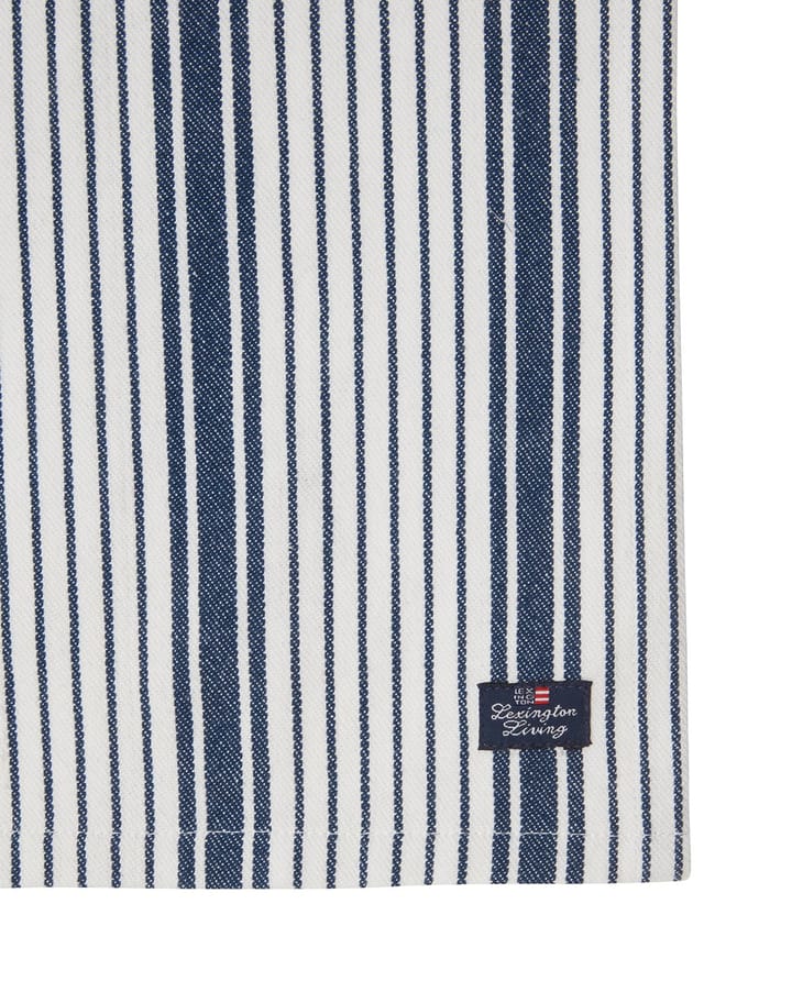 Striped Organic Cotton 餐巾纸 50x50 cm, 藏青 Lexington