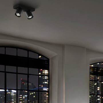 Focus 2壁 and ceiling 灯 - 黑色, 2700 kelvin - Light-Point