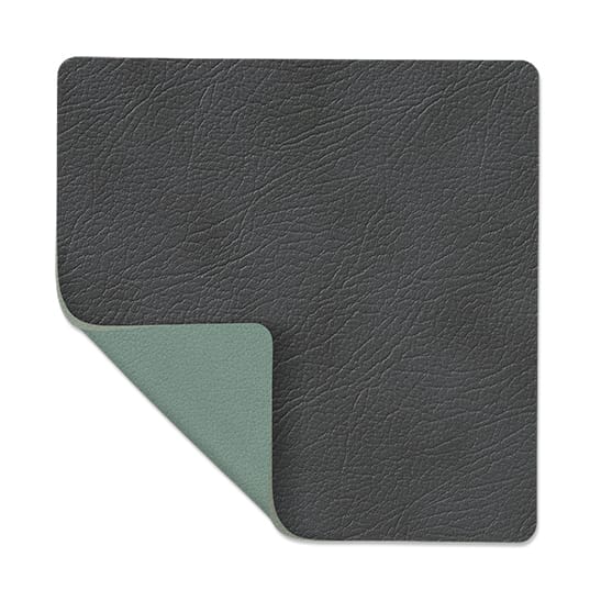 Cloud-Nupo coaster reversible square 1 pcs - anthracite-pastel 绿色 - LIND DNA