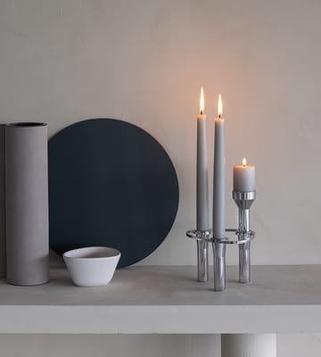 Curve Candlestick - Chrome, pillar - LIND DNA