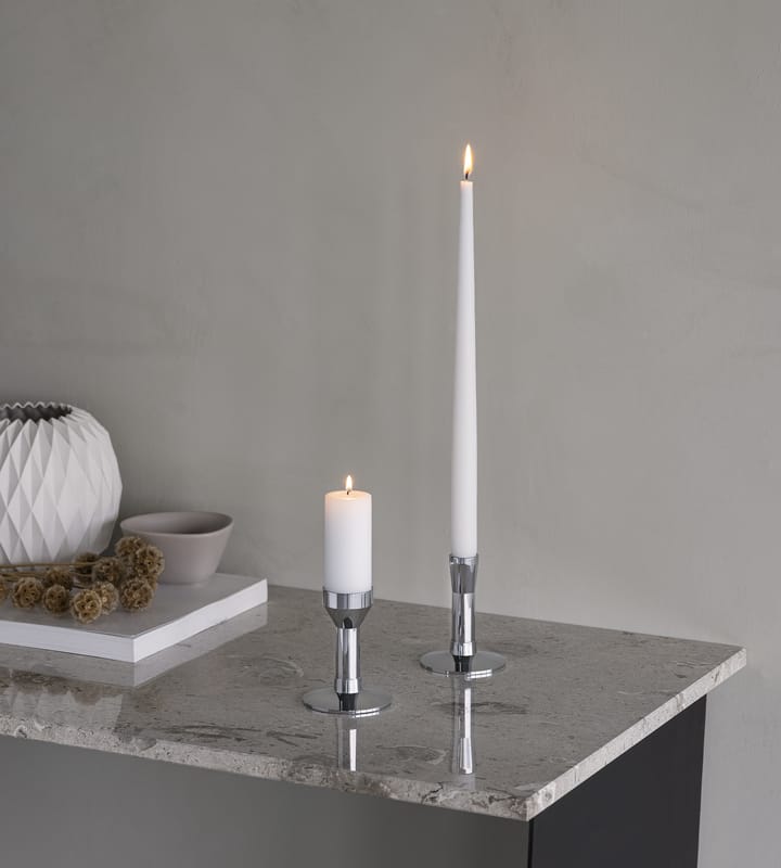 Curve Candlestick - Chrome, pillar - LIND DNA