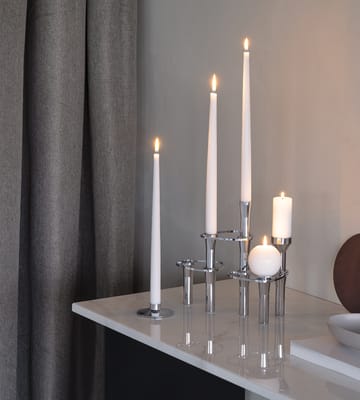 Curve Candlestick - Chrome, pillar - LIND DNA