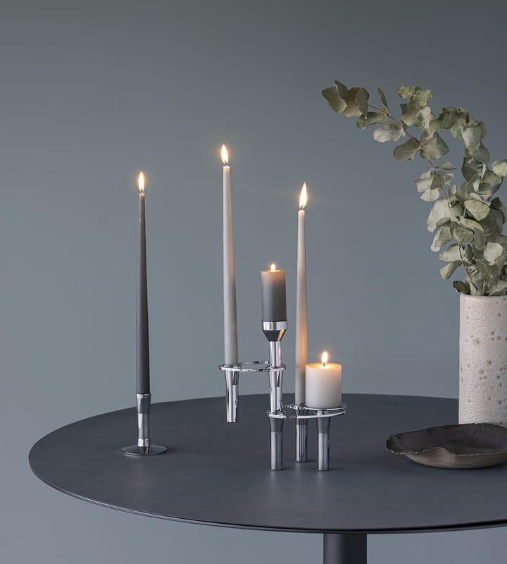 Curve Candlestick - Chrome, pillar - LIND DNA