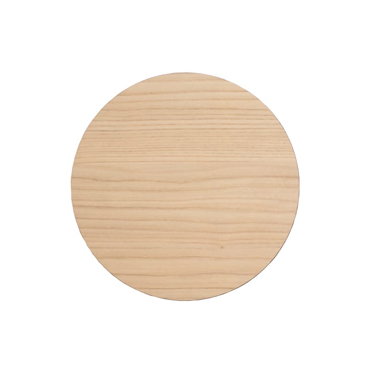 Cut & Serve circle round chopping board S - Ash - LIND DNA