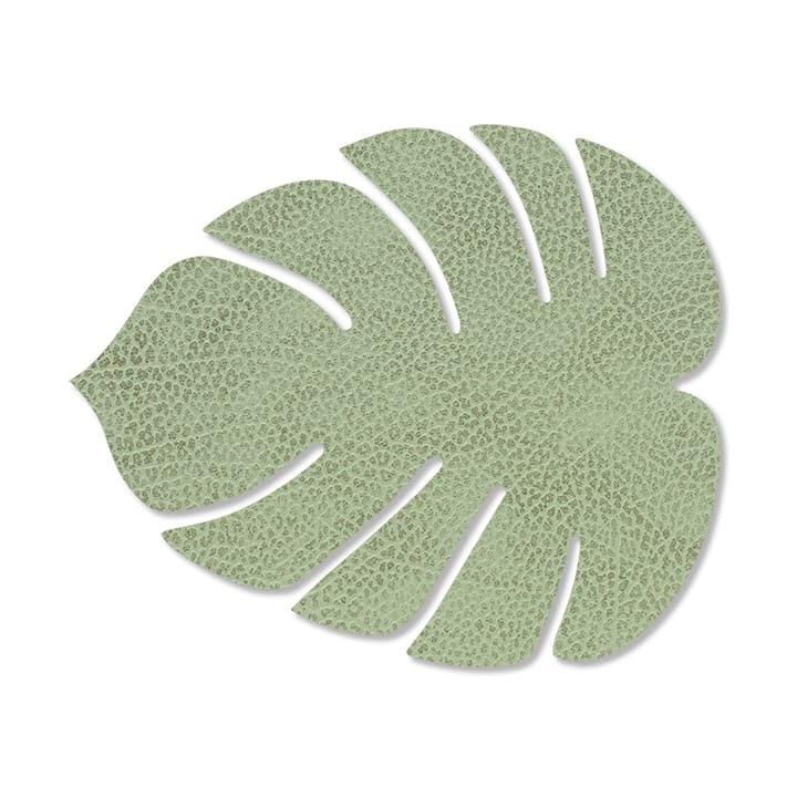 Monstera Leaf Hippo coaster - Olive 绿色 - LIND DNA