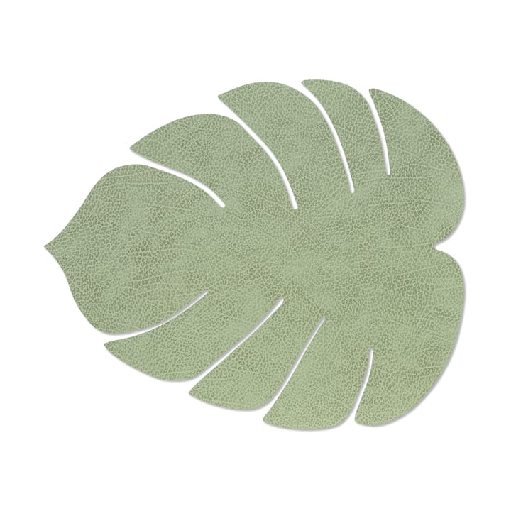 Monstera Leaf Hippo 餐垫  L - Olive 绿色 - LIND DNA