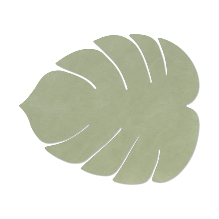 Monstera Leaf Nupo 餐垫 L - Olive 绿色 - LIND DNA