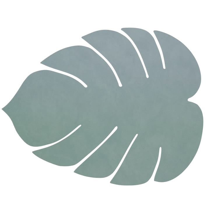 Monstera Leaf Nupo 餐垫 L - Pastel 绿色 - LIND DNA