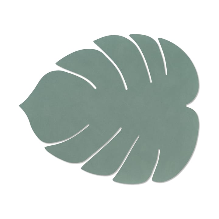 Monstera Leaf Nupo 餐垫 L - Pastel 绿色 - LIND DNA