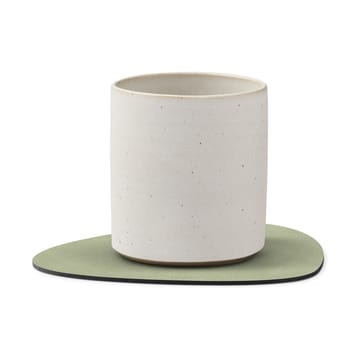 Nupo coaster curve reversible 1 pcs - Dark 绿色-olive 绿色 - LIND DNA