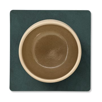 Nupo coaster square reversible 1 pcs - Dark 绿色-olive 绿色 - LIND DNA