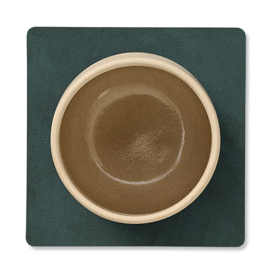 Nupo coaster square reversible 1 pcs, Dark 绿色-olive 绿色 LIND DNA