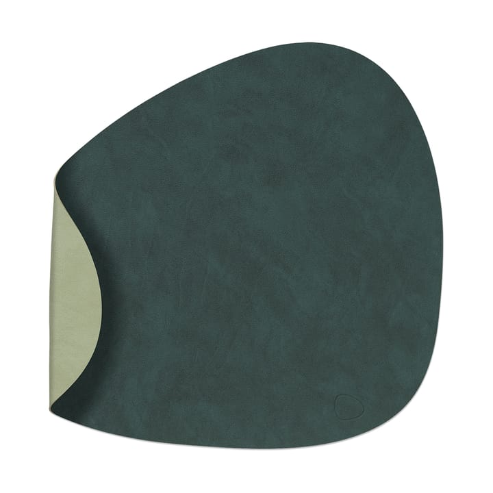 Nupo 餐垫 reversible curve L 1 pc - Dark 绿色-olive 绿色 - LIND DNA