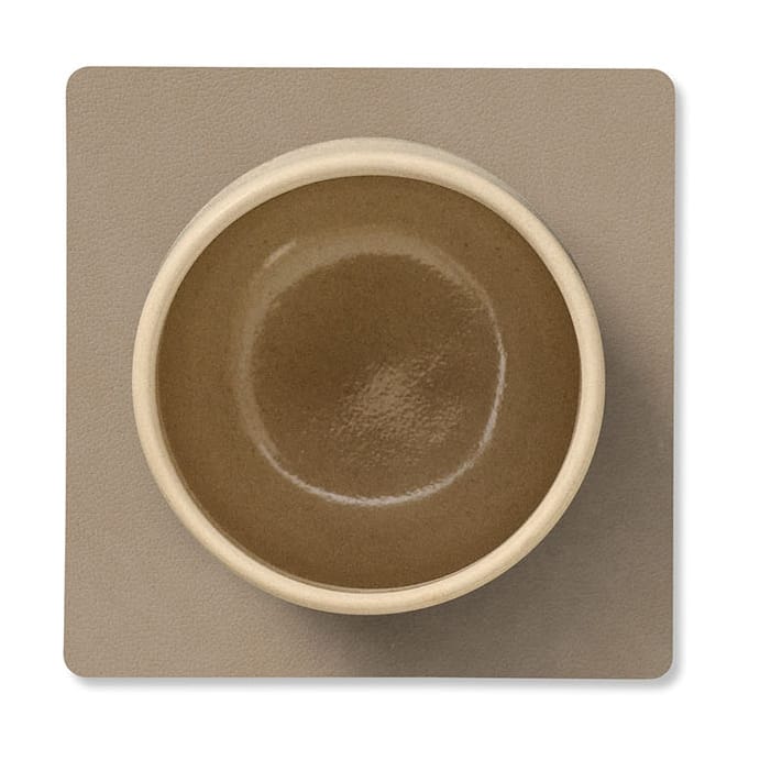 Nupo 杯垫 square - Clay 棕色 - LIND DNA