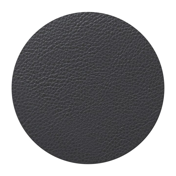 Serene coaster circle Ø10 cm - Anthracite - LIND DNA