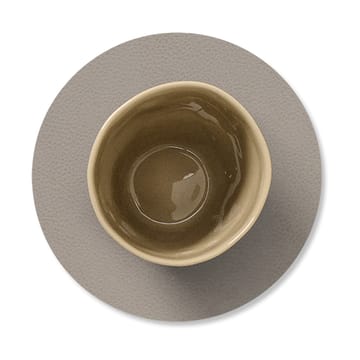 Serene coaster circle Ø10 cm - Ash - LIND DNA