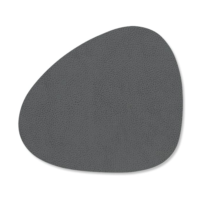 Serene coaster curve 11x13 cm - Anthracite - LIND DNA