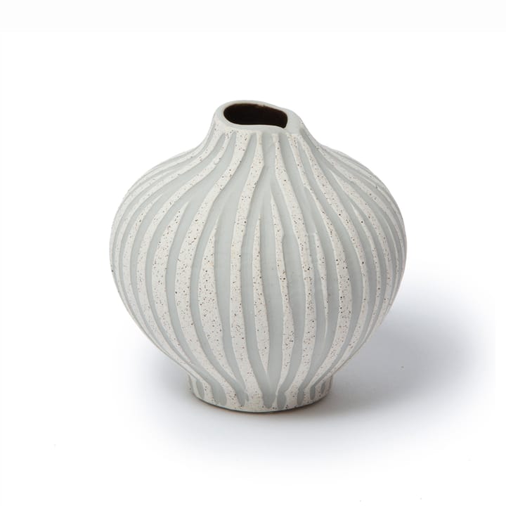 Line 花瓶 - 沙色 白色 stone stripe, 小 - Lindform