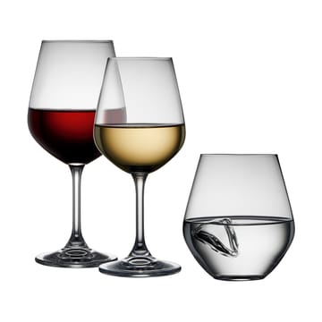 Lyngby Glas 玻璃 set 18件 - Crystal - Lyngby Glas