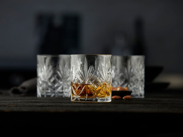 Melodia whisky 玻璃 31 cl 六件套装, Crystal Lyngby Glas