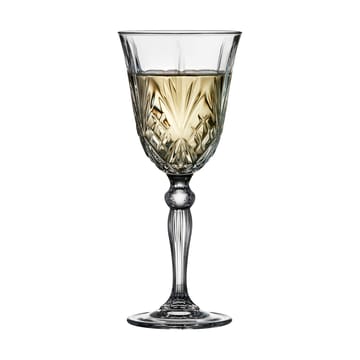 Melodia white 红酒杯 21 cl 四件套装 - Crystal - Lyngby Glas