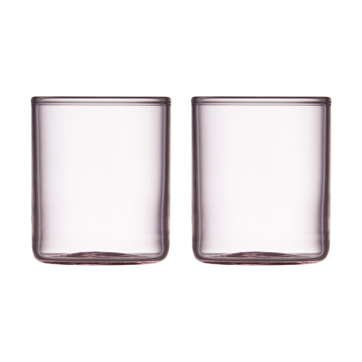 Torino shotglass 6 cl 两件套装 - 粉色 - Lyngby Glas