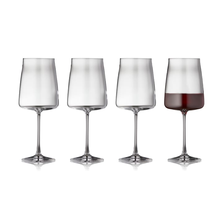 Zero red 红酒杯 54 cl 四件套装 - Crystal - Lyngby Glas