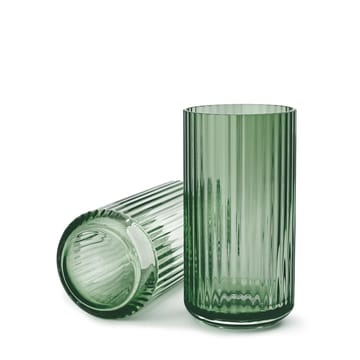 Lyngby 花瓶 glass green - 20 cm - Lyngby Porcelæn