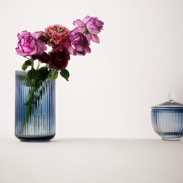 Lyngby 花瓶 玻璃制 midngiht blue - 31 cm - Lyngby Porcelæn