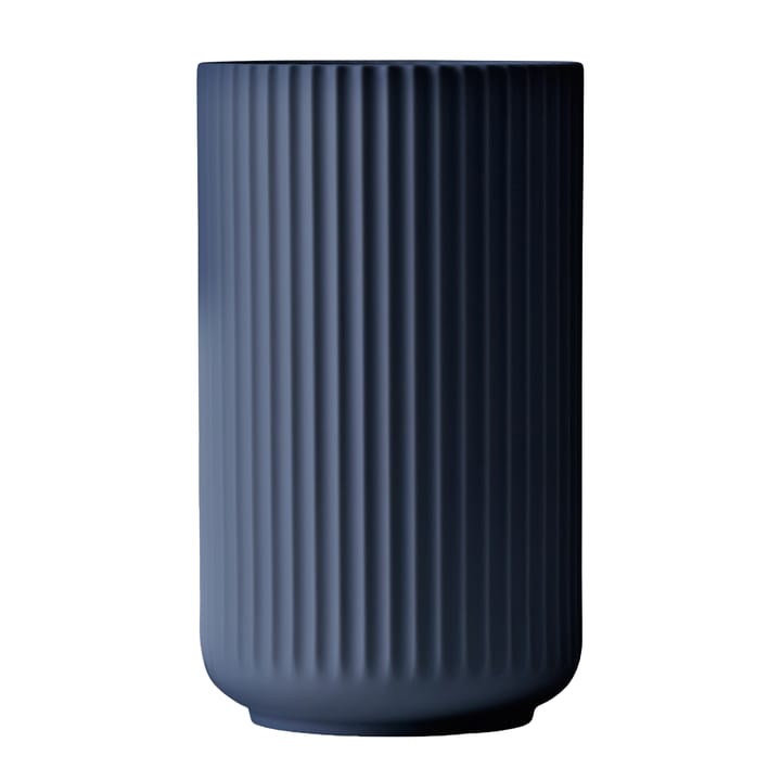 Lyngby 花瓶 midnight blue matte - 25 cm - Lyngby Porcelæn